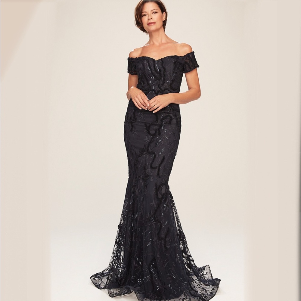 Teri Jon by Rickie Freeman Dress size 10